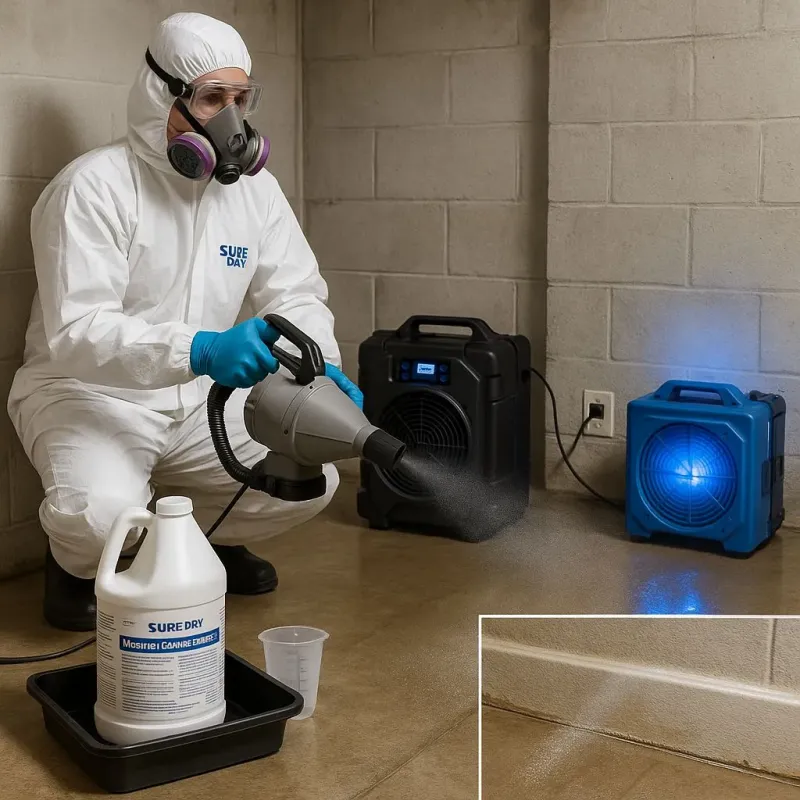 Sanitization and Odor Removal process in Hallock, MN