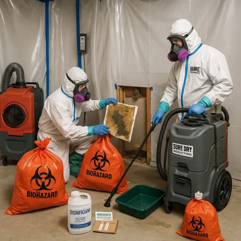 Contaminated Water Handling Protocols process in Hallock, MN